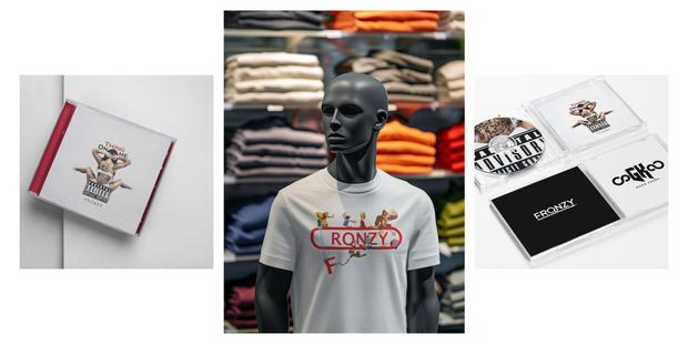 FRQNZY CD & FRQNZY T-SHIRTS